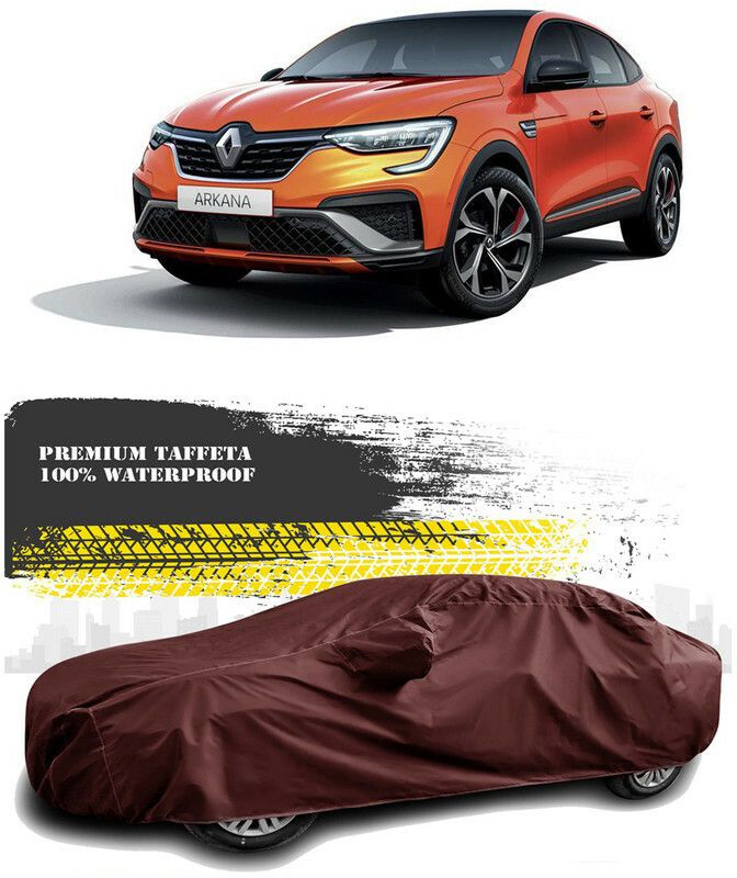 AutoTiger Car Cover For Renault Arkana (With Mirror Pockets)  (Maroon)