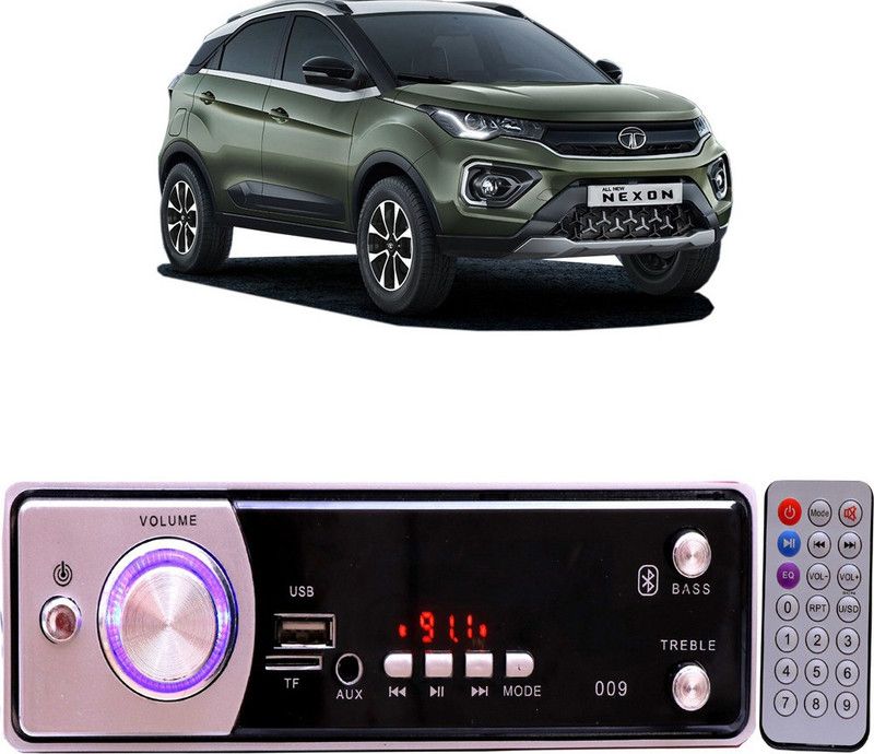 Genipap Silver009 BLUETOOTH/USB/SD/AUX/FM/MP3 Car Stereo ( Single Din) -537 Car Stereo  (Single Din)