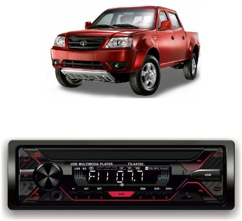 Bluedrum Car Stereo FX- A100U Car Stereo with Bluetooth, USB, SDCard , Aux B-563 Car Stereo  (Single Din)