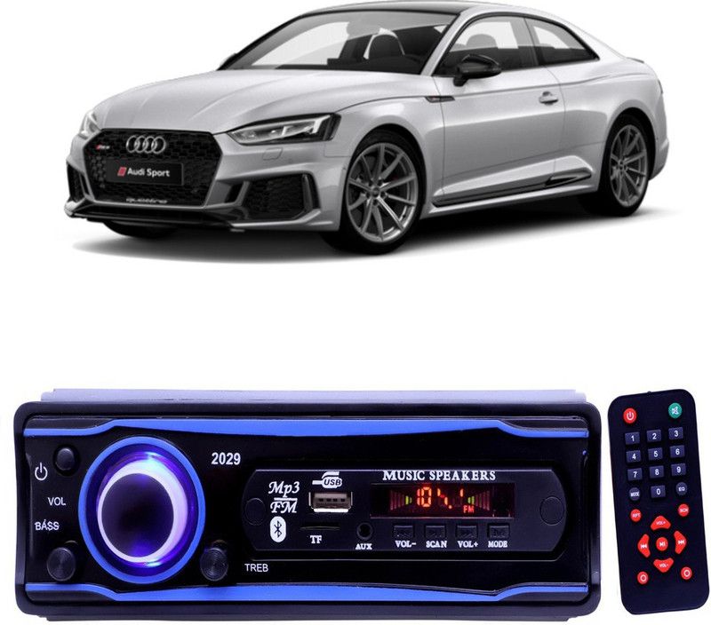 Purpleheart Blue 2029 USB/AUX/SD/BLUETOOTH/FM/MP3 BOOM MASTER STANDARD- P26 Car Stereo  (Single Din)