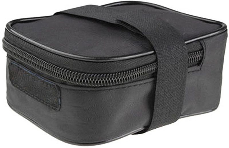 Futaba FUB1643OUT One-side Black Leatherette Motorbike Saddlebag  (50 L)