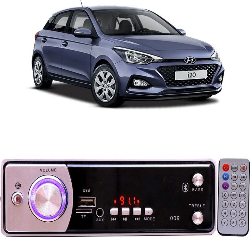 Purpleheart Silver009 BLUETOOTH/USB/SD/AUX/FM/MP3 Car Stereo ( Single Din) P-188 Car Stereo  (Single Din)