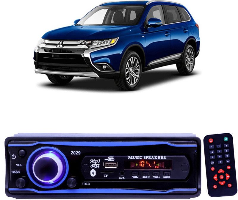 YUNEIK Blue Stereo-999 BLUETOOTH/USB/SD/AUX/FM/MP3 (BLUE & Black)Y-429 Car Stereo  (Single Din)