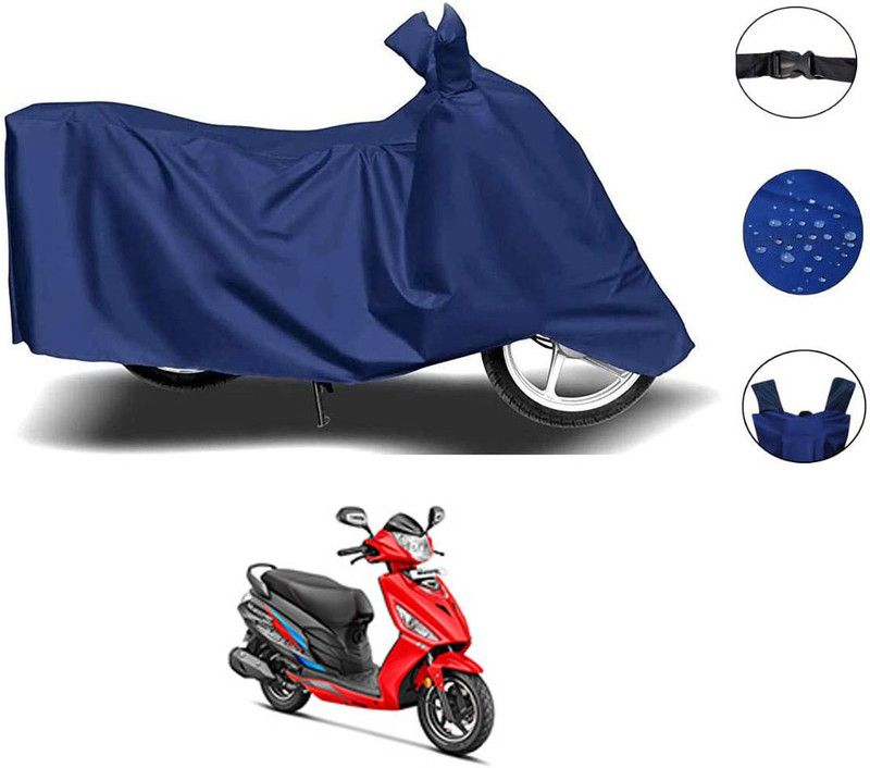 Aamaya Store Two Wheeler Cover for Hero  (Destini 125, Blue)