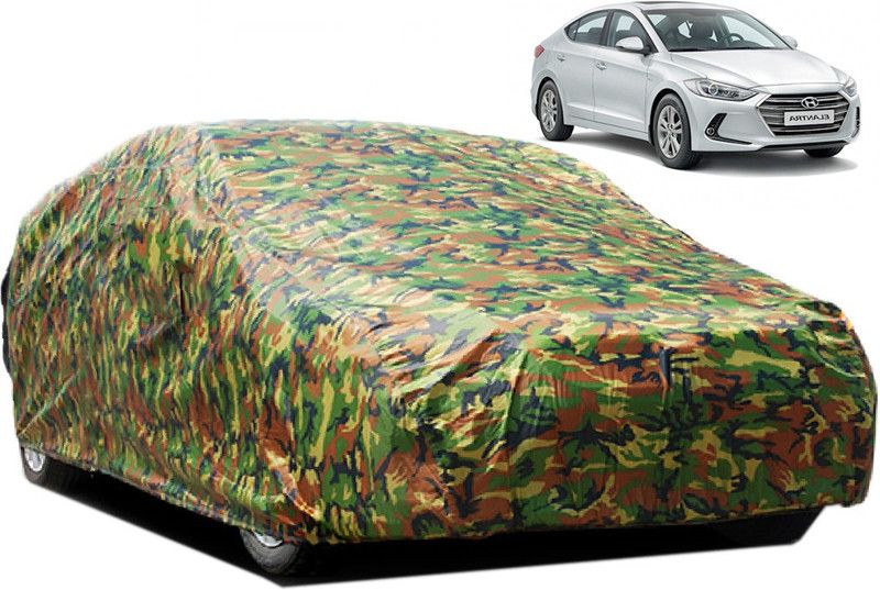 RAIN SPOOF Car Cover For Hyundai Elantra (Without Mirror Pockets)  (Multicolor)
