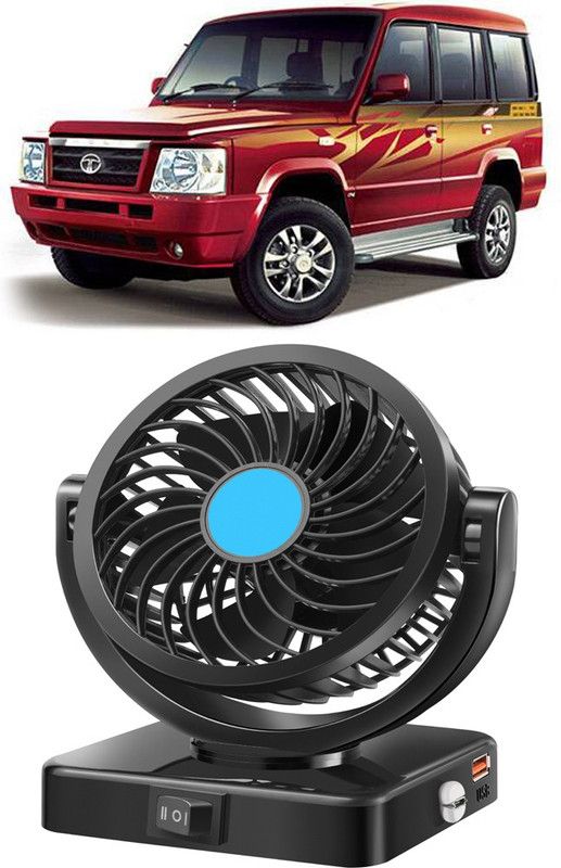 Enfield Works Car Fan With USB Charging 360 Degree Rotatable Fan-B-541 Car Interior Fan  (12 V)