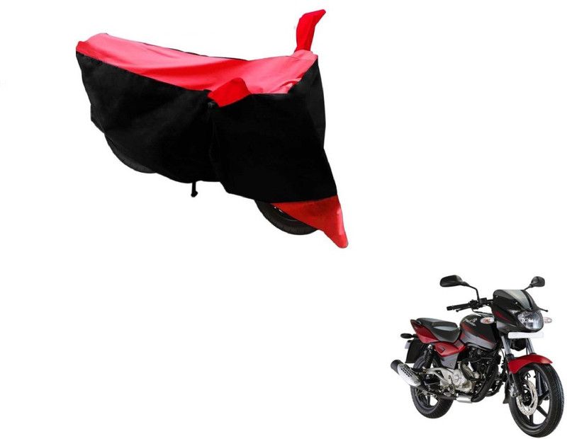 Flipkart SmartBuy Two Wheeler Cover for Bajaj  (Pulsar 180 DTS-i, Black, Red)