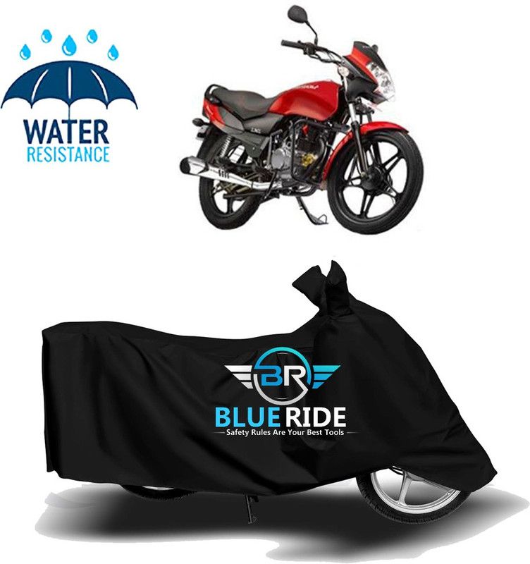 BLUERIDE Two Wheeler Cover for LML  (Freedom LS, Black)
