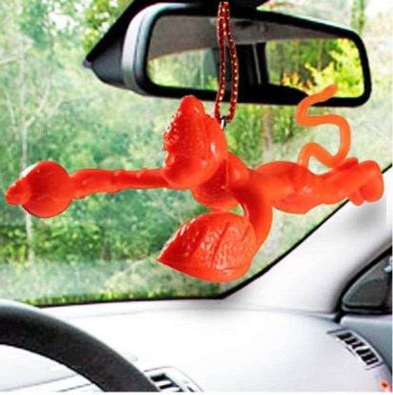 Pepino Proper Plastic Flying Lord Hanuman Hanging Idol for Door/Wall and Window and Car Car Hanging Ornament  (Pack of 1)