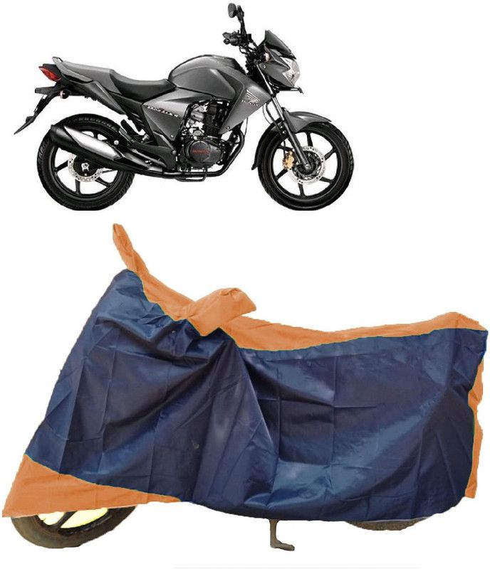 ANTOFY Two Wheeler Cover for Honda  (Dazzler, Multicolor)
