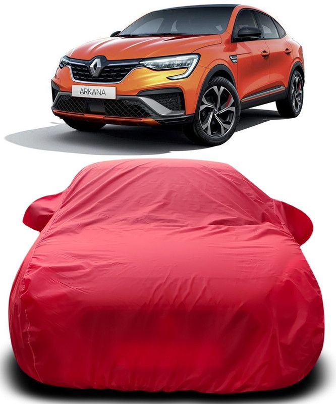 Elegance Car Cover For Renault Arkana (With Mirror Pockets)  (Red)