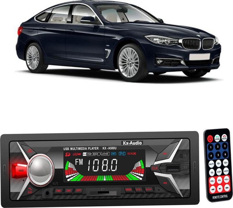 JBRIDERZ KX-A500U BLUETOOTH/USB/SD/AUX/FM/MP3 with Phone Caller Id Receiver JB-1100 Car Stereo  (Single Din)