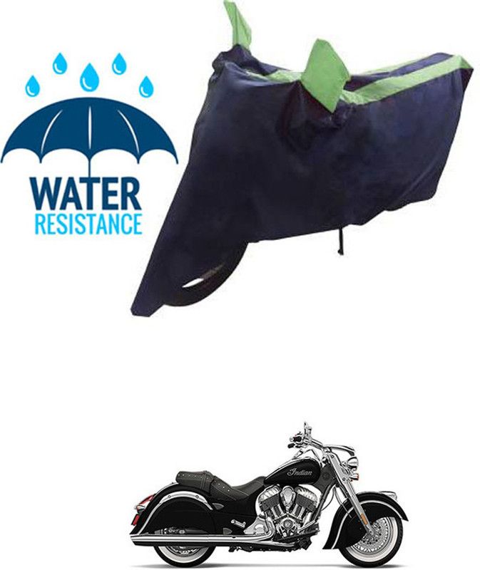 RONISH Waterproof Two Wheeler Cover for Indian  (Chief, Blue, Green)