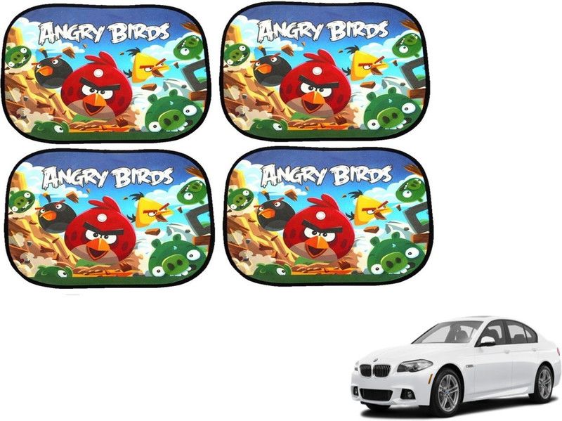 AUTYLE Side Window, Rear Window Sun Shade For BMW 525i  (Multicolor)