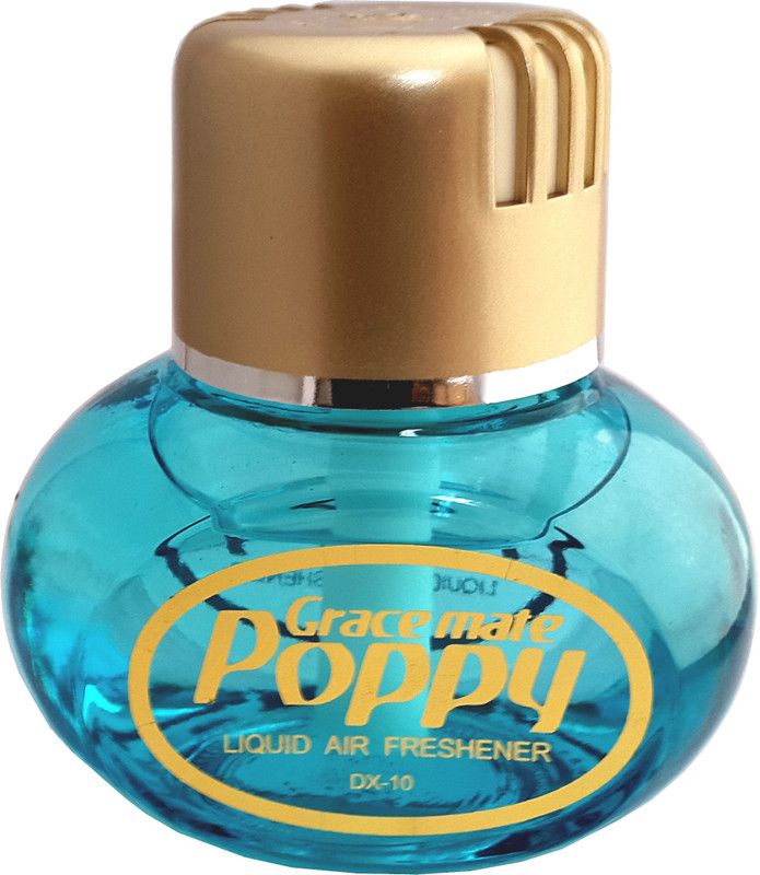 Poppy - Popular Liquid Air Freshener - Car Perfume - New & Premium Pack - Air Fragrance: (Pacific-AquaBlue) Diffuser, Automatic Spray, Diffuser Set  (150 ml)