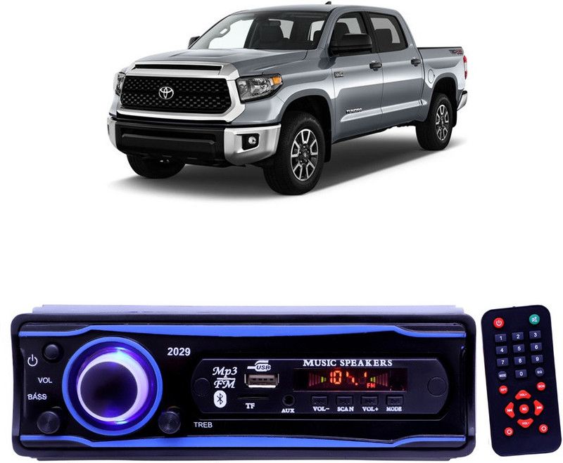 YUNEIK Blue Stereo-999 BLUETOOTH/USB/SD/AUX/FM/MP3 (BLUE & Black)Y-596 Car Stereo  (Single Din)