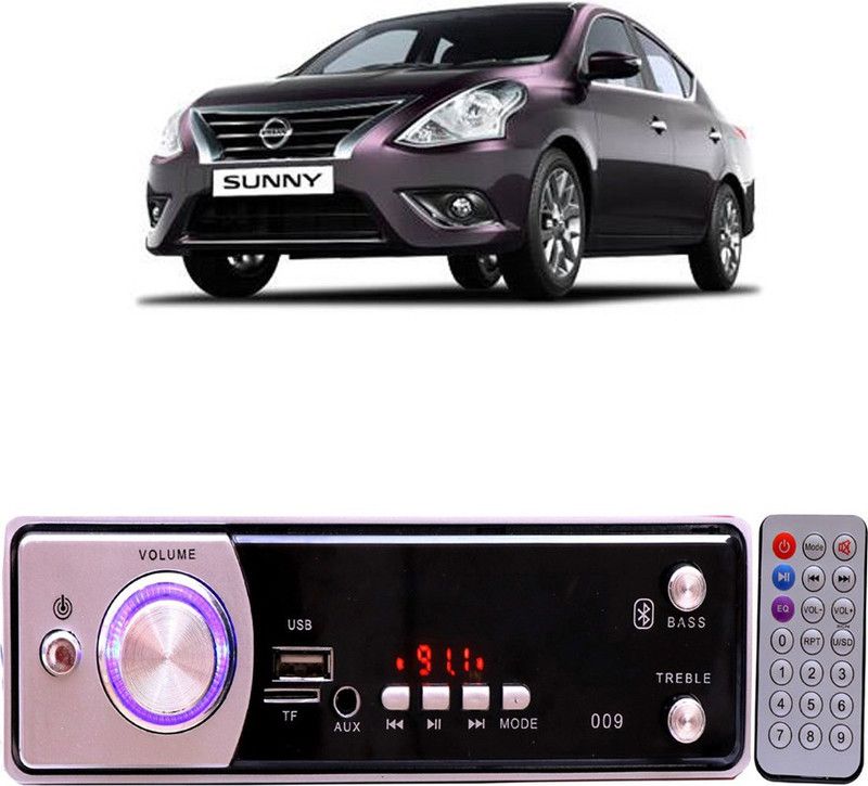 Purpleheart Silver009 BLUETOOTH/USB/SD/AUX/FM/MP3 Car Stereo ( Single Din) P-450 Car Stereo  (Single Din)