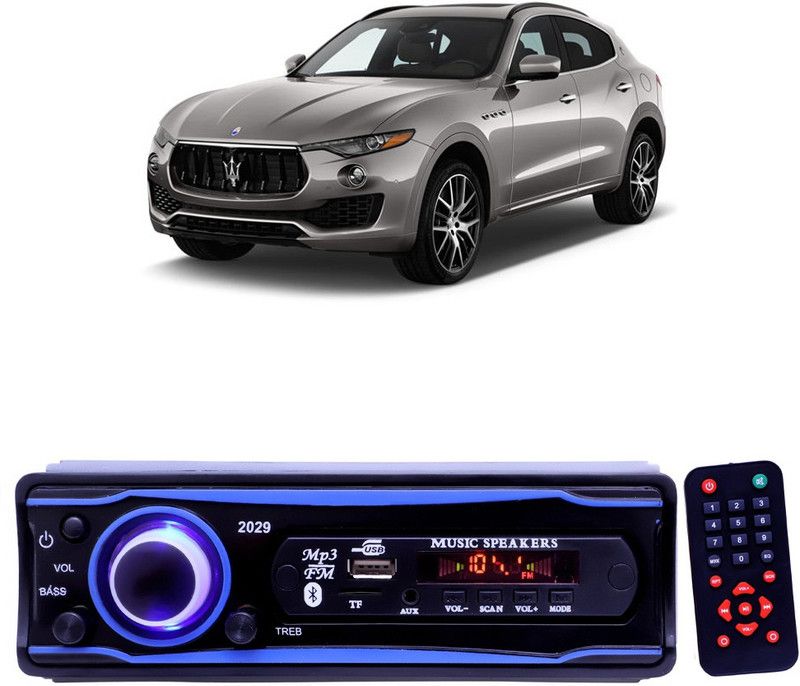 EverLand Blue 2029 USB/AUX/SD/BLUETOOTH/FM/MP3 BOOM MASTER STANDARD- E 359 Car Stereo  (Single Din)