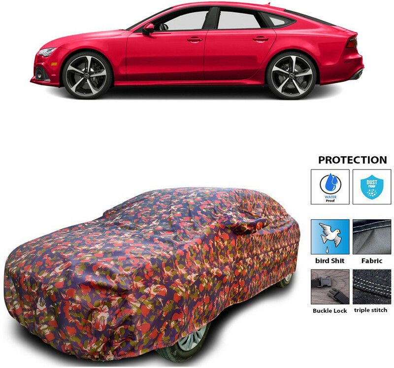 Ascension Car Cover For Audi RS7 (With Mirror Pockets)  (Multicolor)