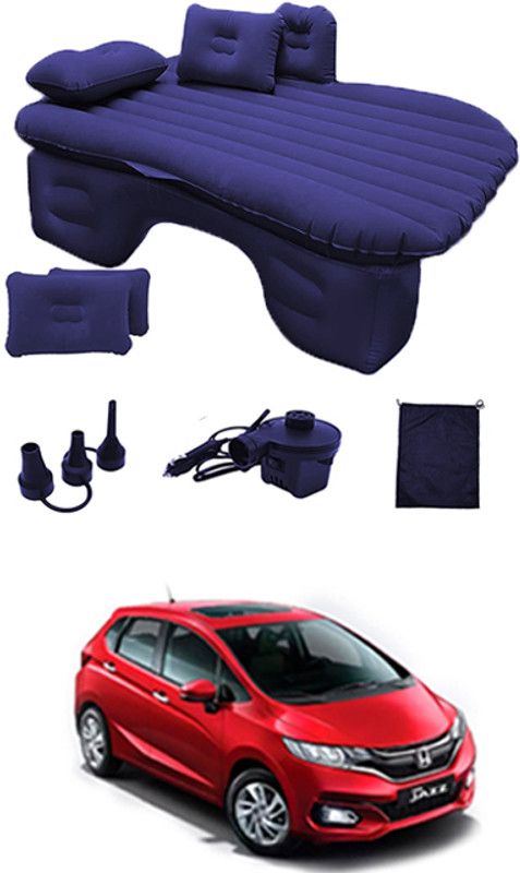 MATIES Car Air Inflatable Car Bed Mattress Airbed Overnighter Blue123 for Tourism Outdoor Camping Swimming Pool for Jazz Honda 2020 Car Inflatable Bed