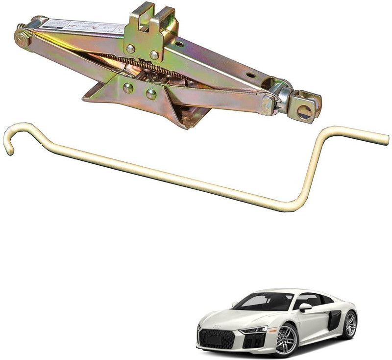 AuTO ADDiCT Manual Scissor car Jack for Audi R8 Vehicle Jack  (1000 kg)