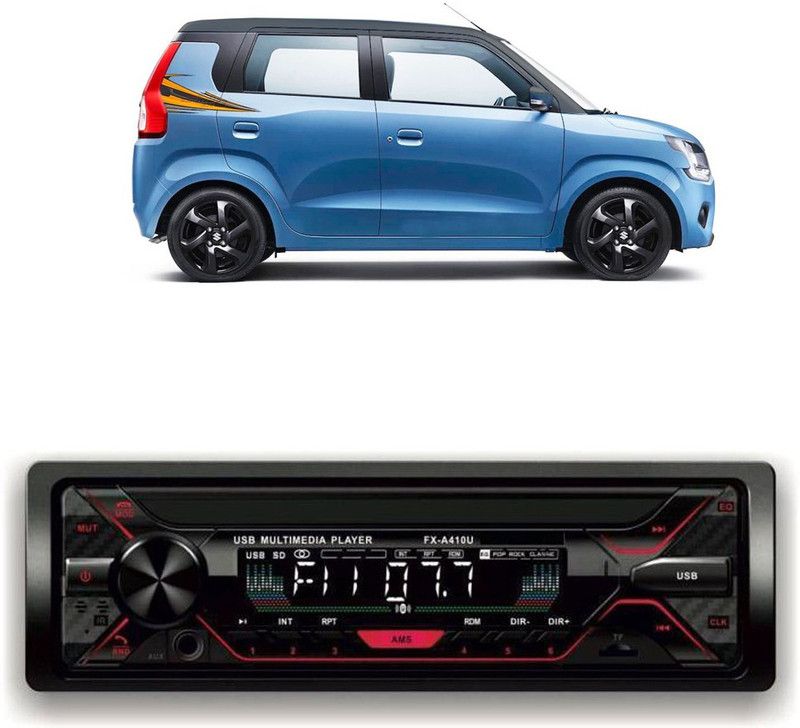 Bluedrum Car Stereo FX- A100U Car Stereo with Bluetooth, USB, SDCard , Aux B-337 Car Stereo  (Single Din)