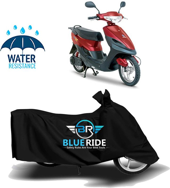 BLUERIDE Two Wheeler Cover for Universal For Bike  (Yo, Black)