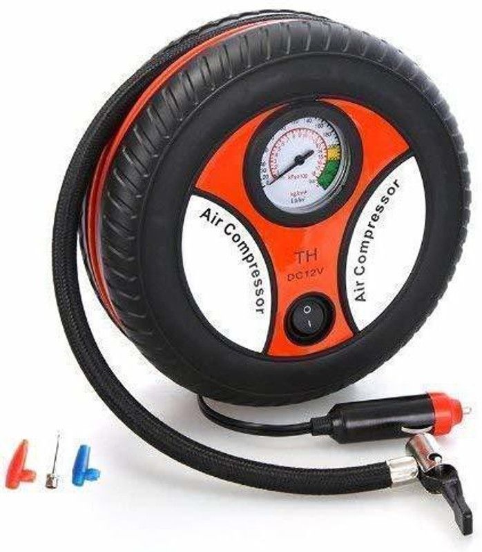 M HEART 260 psi Tyre Air Pump for Car & Bike