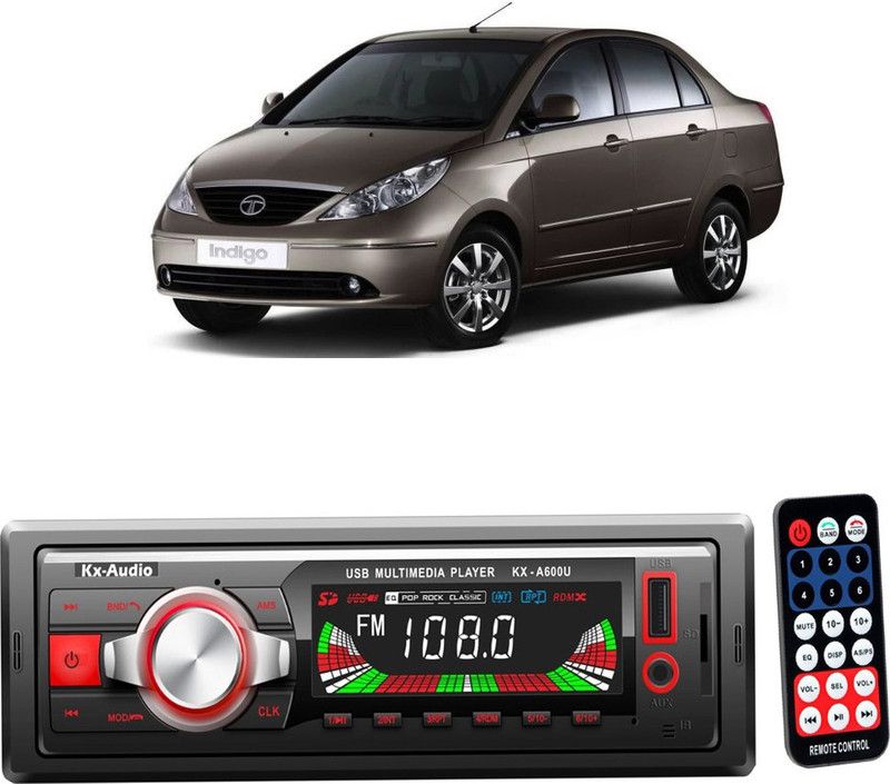 JBRIDERZ KX-A600U BLUETOOTH/USB/SD/AUX/FM/MP3 with Phone Caller Id Receiver JB-1117 Car Stereo  (Single Din)