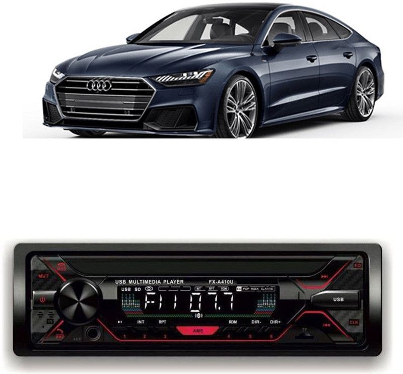 Dvis Car Stereo FX- A100U Car Stereo with Bluetooth, USB, SD Card , Aux D-904 Car Stereo  (Single Din)
