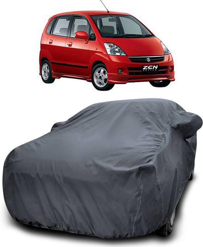 Elegance Car Cover For Maruti Suzuki Zen (With Mirror Pockets)  (Grey)