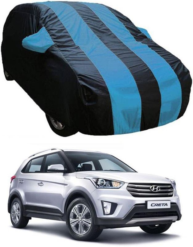ABS AUTO TREND Car Cover For Hyundai Creta (With Mirror Pockets)  (Multicolor)