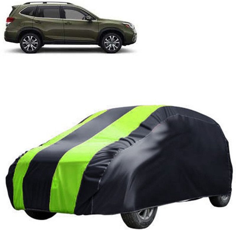 QualityBeast Car Cover For Subaru Forester (Without Mirror Pockets)  (Black, Green)