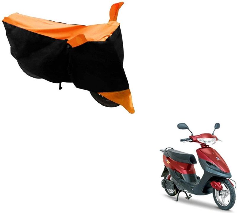 AUTYLE Two Wheeler Cover for Universal For Bike  (Yo Spark, Black, Orange)