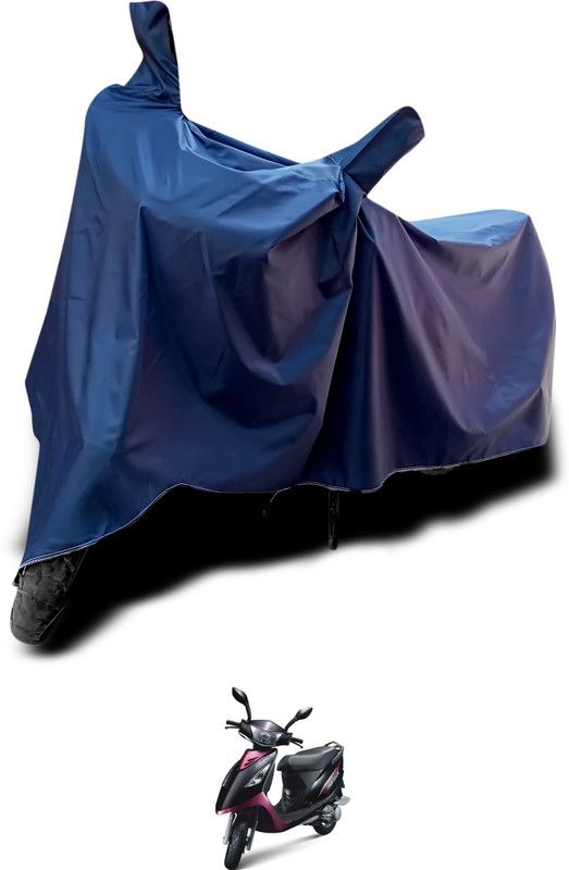GOSHIV-car and bike accessories Waterproof Two Wheeler Cover for TVS  (Scooty Streak, Blue)