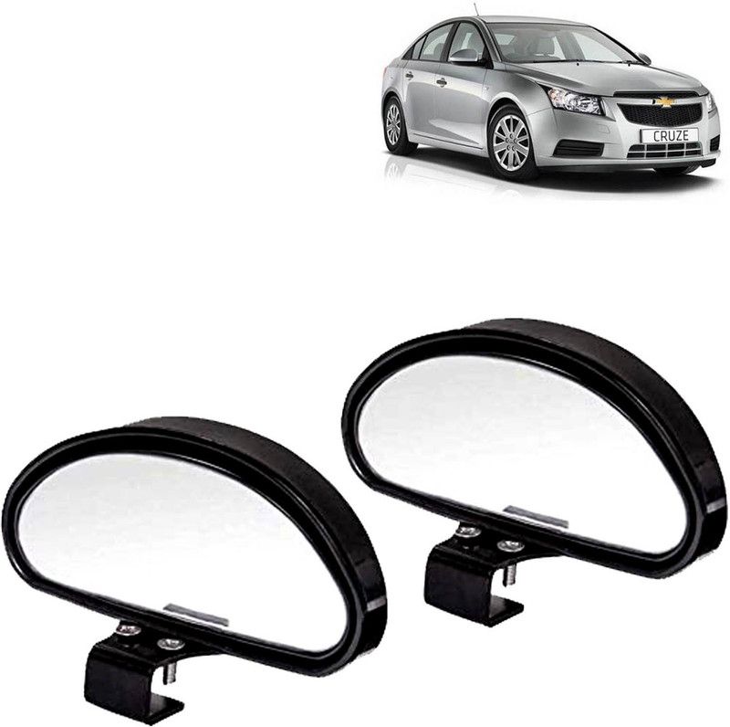aksmit Manual Blind Spot Mirror For Chevrolet Cruze  (Left, Right)