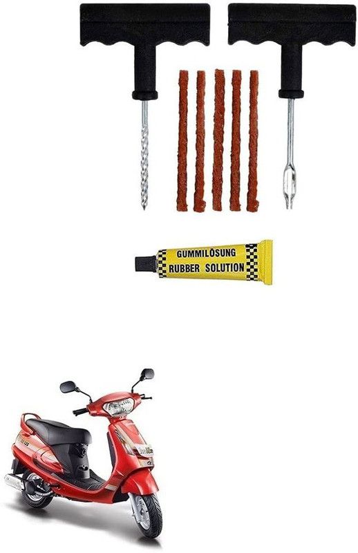 AS TRADERS Tubeless Tyre Puncture Repair Kit for Mahindra Duro DZ Tubeless Tyre Puncture Repair Kit