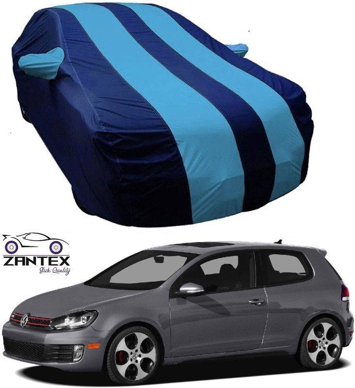 ZANTEX Car Cover For Volkswagen GTI (With Mirror Pockets)  (Blue)