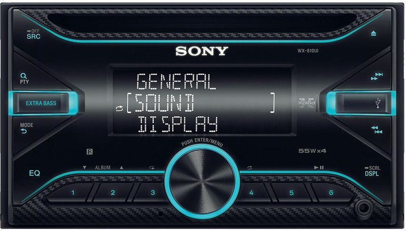 SONY WX-810UI Car Stereo  (Double Din)