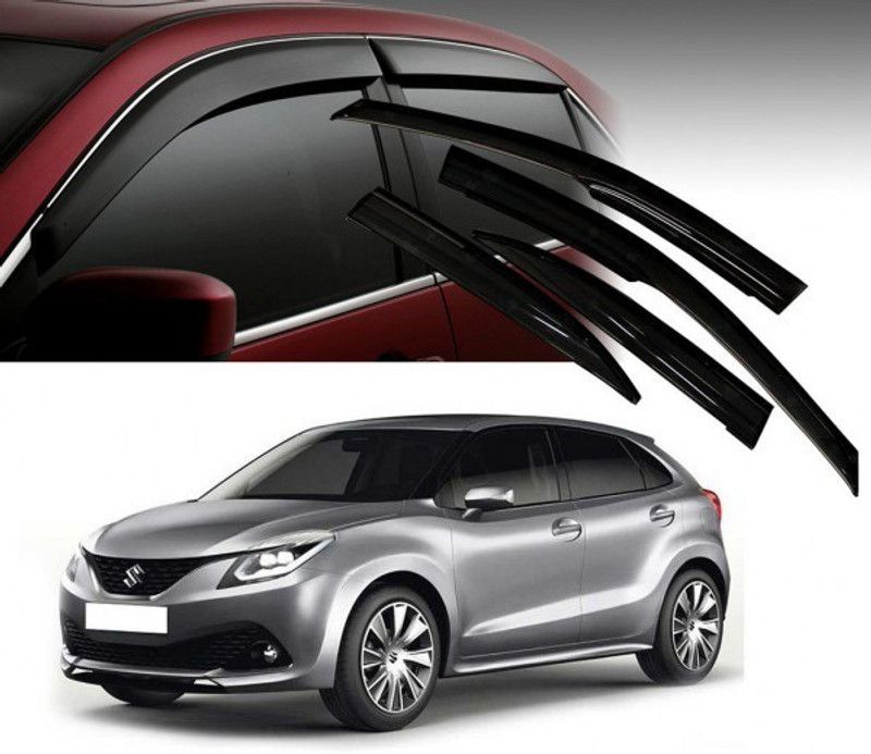Nxt Gen For Front, Rear Wind Deflector  (Maruti Baleno)