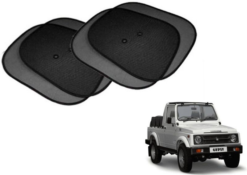 MOCKHE Side Window Sun Shade For Maruti Suzuki Gypsy  (Black)