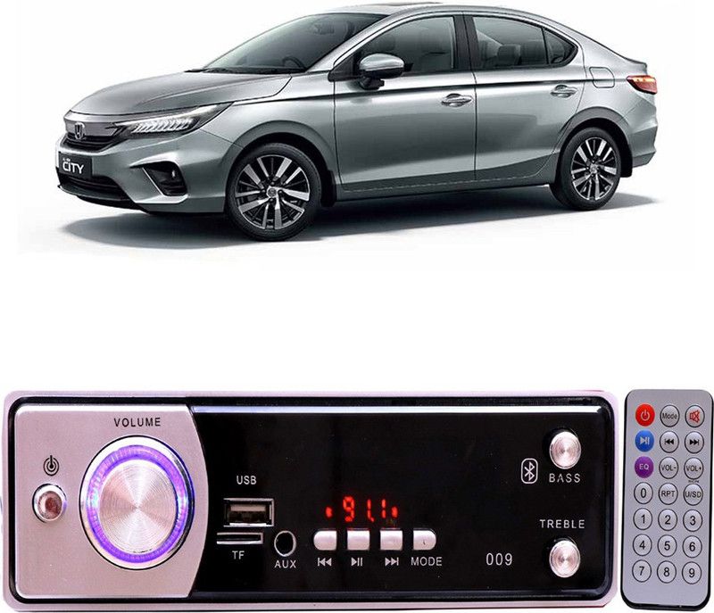 EverLand Silver009 BLUETOOTH/USB/SD/AUX/FM/MP3 Car Stereo ( Single Din) E-151 Car Stereo  (Single Din)