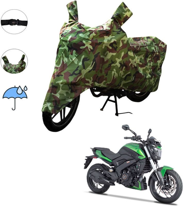 Aamaya Store Two Wheeler Cover for Bajaj  (Pulsar NS125, Green)