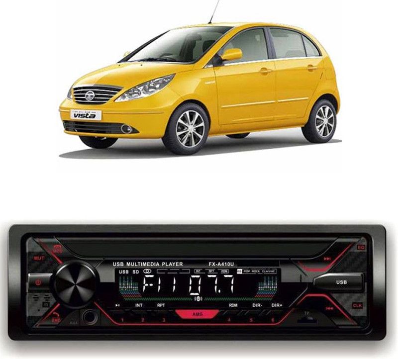 Genipap Car Stereo FX- A100U Car Stereo with Bluetooth, USB, SDCard , Aux G-525 Car Stereo  (Single Din)