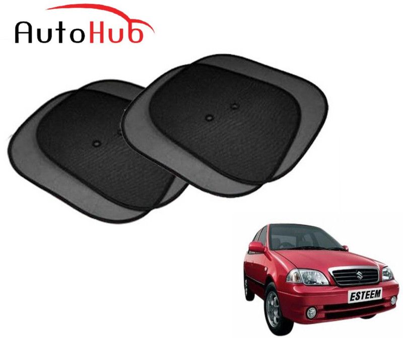 Auto Hub Side Window Sun Shade For Maruti Suzuki Esteem  (Black)