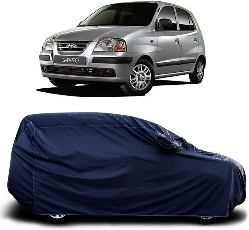 SanginiSang Car Cover For Hyundai Santro (With Mirror Pockets)  (Multicolor)