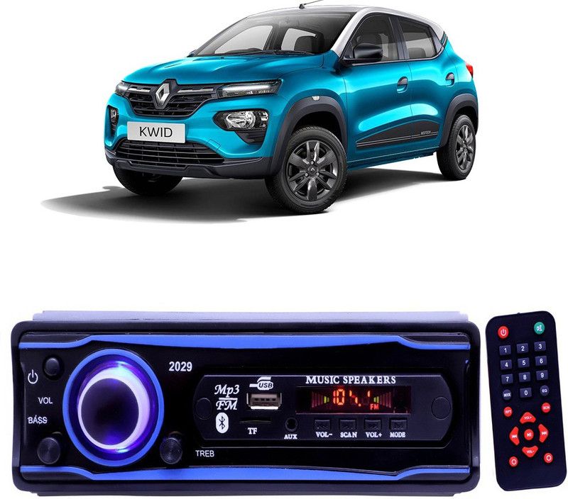 Genipap Blue 2029 USB/AUX/SD/BLUETOOTH/FM/MP3 BOOM MASTER STANDARD- G 473 Car Stereo  (Single Din)