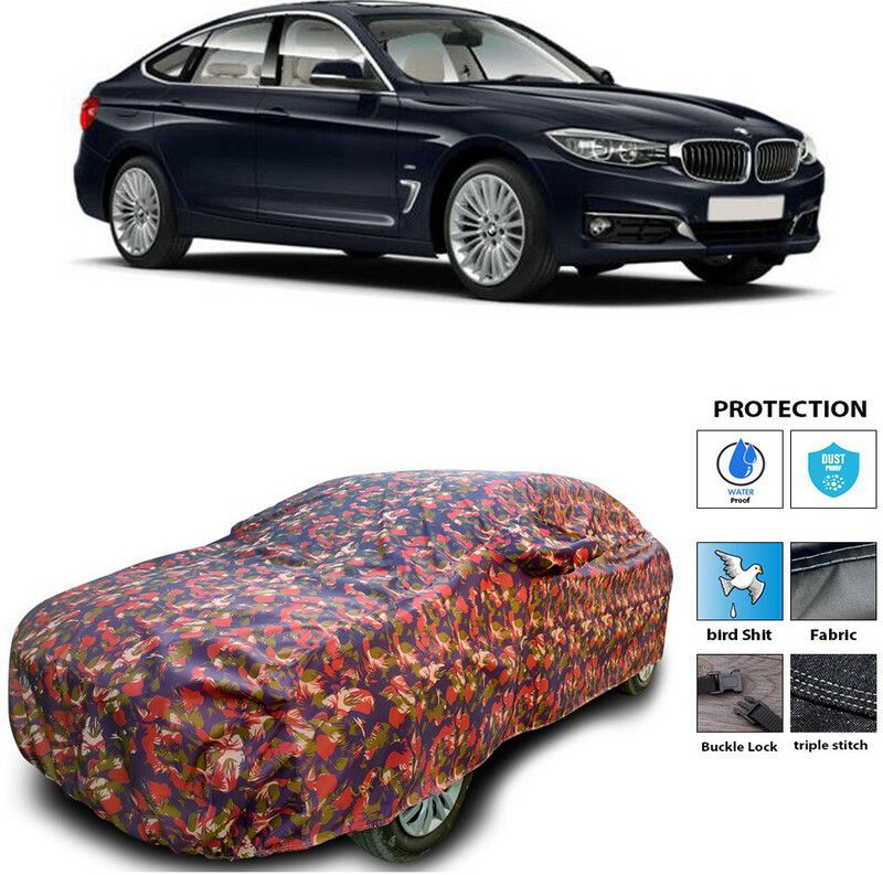 Ascension Car Cover For BMW 3 Series (With Mirror Pockets)  (Multicolor)