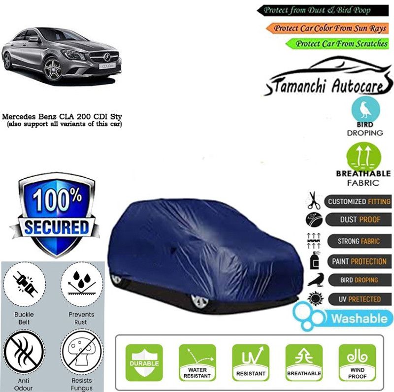 Tamanchi Autocare Car Cover For Mercedes Benz CLA 200 CDI Style  (Blue)