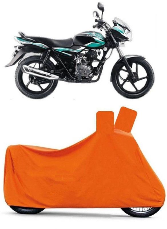 MoTRoX Two Wheeler Cover for Bajaj  (Discover 100 DTS-i, Orange)